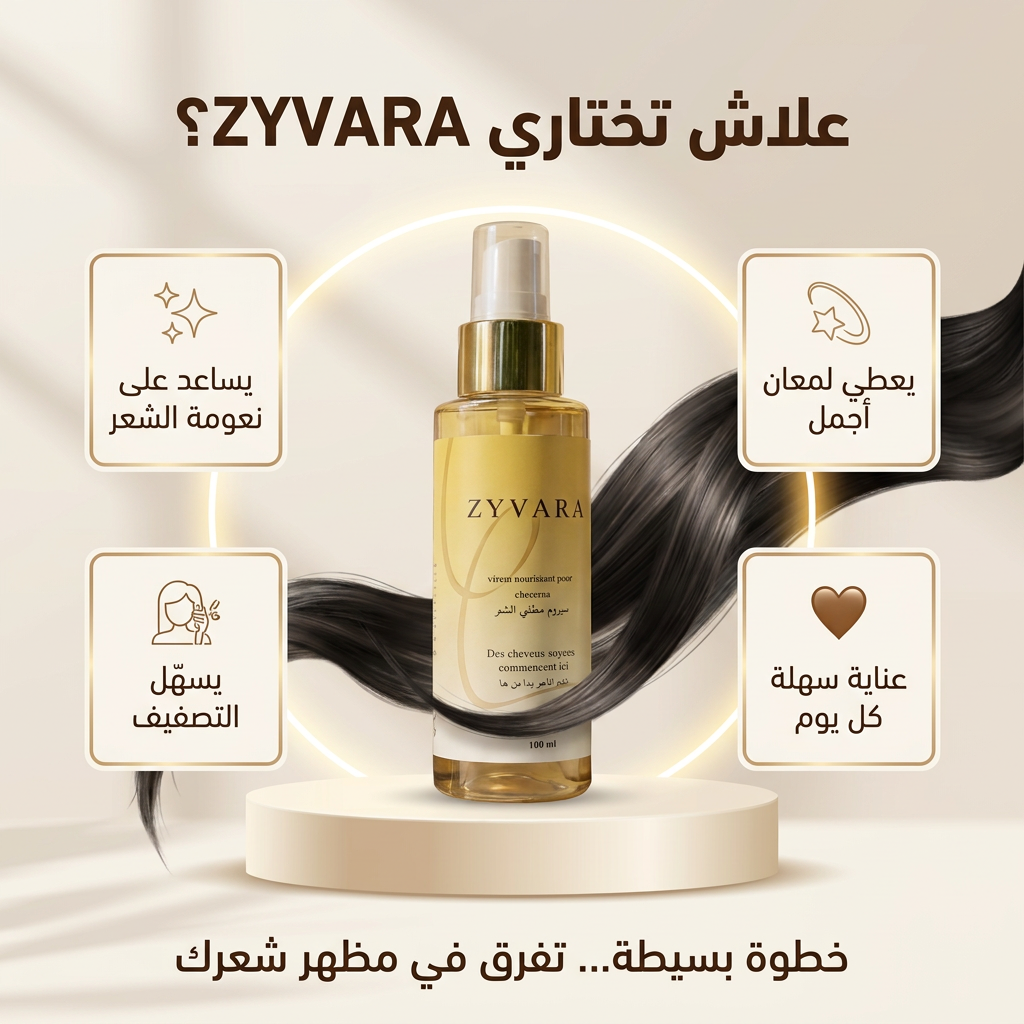 سيروم الشعر من ZYVARA