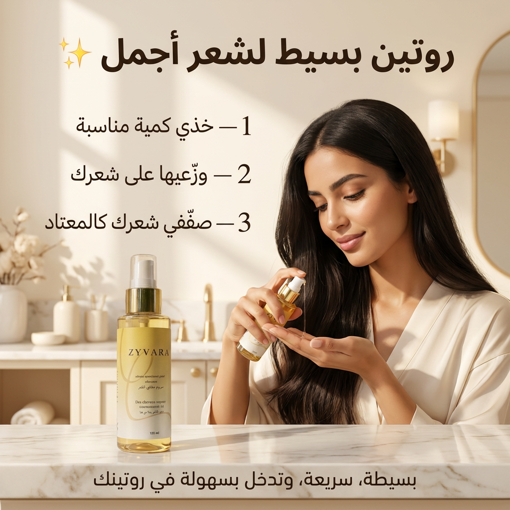 سيروم الشعر من ZYVARA